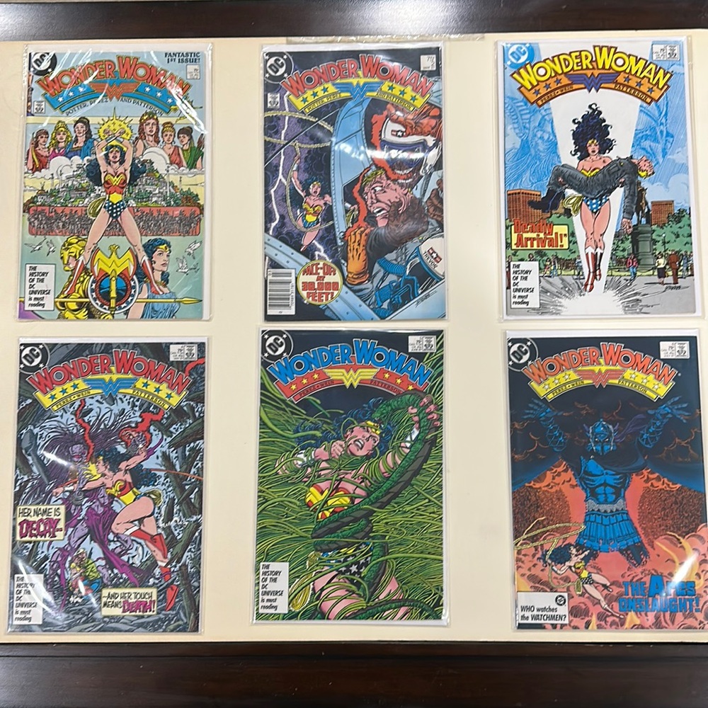 Wonder Woman #1-8, 23, 42, 43, 132, Annual #1